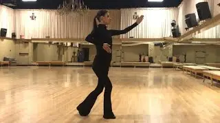 How to Dance Left Foot and Right Foot Rock Step in Tango