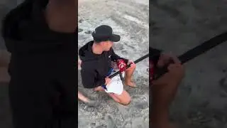 Massive Shark Breaks Fishing Harness While Peeling Heavy Drag On A 50W