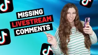Я не вижу свои комментарии в TikTok Live во время демонстрации экрана