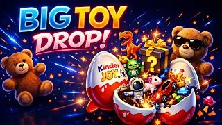 🥚🔥 Kinder Joy Egg Opening | Sweet Chocolate & Cute Toy Surprise!