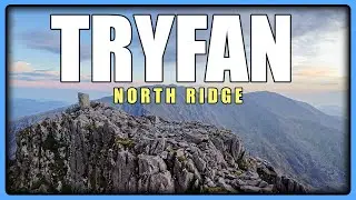 One of the BEST Grade 1 Scrambles in the UK | Climbing Tryfan North Ridge