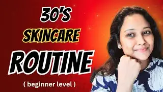 தமிழில் - Skincare in 30's | Anti Aging skincare routine in tamil | Night skincare Routine #acneskin