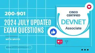 2024 Latest July Update 200-901 DEVASC Exam dump