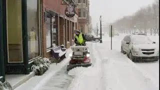 Snowrator in Action | BOSS Snowplow