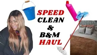 New satisfying B&M Vlog, Haul and Speed Clean //December 2020