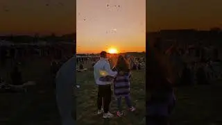 A beautiful Sunset In Berlin.