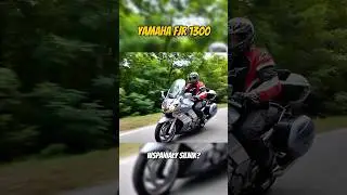 Mocny sprzęt - Yamaha FJR 1300 145 KM - więcej niż wystarczająca moc motocykla! #shorts