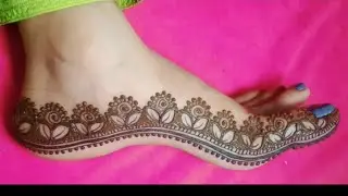 New side feet mehndi design2026|| Latest foot mehndi design &hearts;️ |mehndi ka design ||