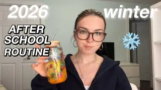 WINTER AFTER SCHOOL ROUTINE | 2026