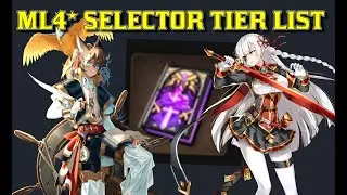 ML4*  TIER LIST - Which Moonlight 4 star unit should you get if you do the Auxiliary Lots recall.