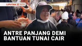 Antre Panjang Demi Bantuan Tunai Cair | Liputan 6