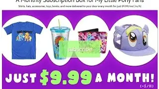 MLPBox Subscription Box Unpacking