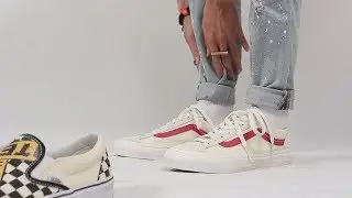 Vans Style 36 Marshmallow Racing Red : đ&ocirc;i Vans Old Skool đẹp kh&oacute; cưỡng