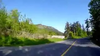 Duncan drive through Cowichan indian reserve.4K!