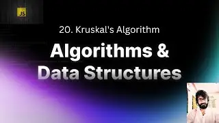 20. Kruskal's Algorithm : JAVASCRIPT