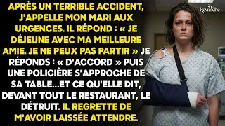 Aux urgences, il dit: « Je déjeune avec ma meilleure amie »… puis la policière l’expose