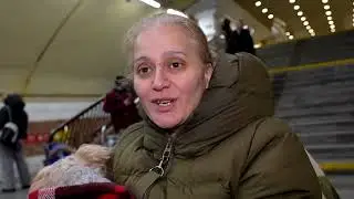 People take shelter in metro after Russian strike hits Kyiv | REUTERS