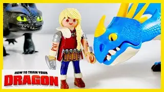 How to Train Your Dragon Playmobil ! 🐉 | Astrid and Stormfly at Last | Gentle Voice Unboxing