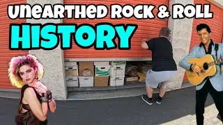Unearthed Rock & Roll History In Abandoned Storage Unit @mr.buysalot