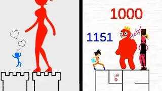 Number.io VS Stick Battle Mighty Tower War (Beta) #2