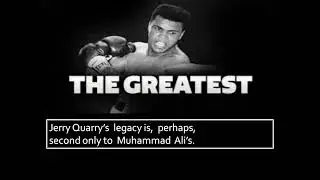 The World Boxing Hall of Shame: Boxer Jerry Quarry (Muhammad Ali opponent)