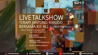 TALK SHOW PAS FM JANTUNG SEHAT BERSAMA KOH ALI - SENIN 24 NOVEMBER 2025 JAM 8 PAGI