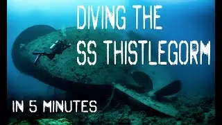 Diving the Thistlegorm in 5 minutes - Epic wreck diving