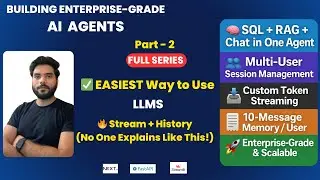 Master LLM Calls with Stream + History | Easiest LangChain + Open AI Setup | Agentic AI Series Part2