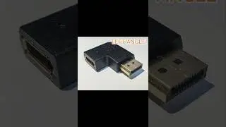 DisplayPort adapter converter 90 degree Right Left Up Down 270 Degree Coupler Displayport