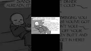 Undertale Sans Lazy Dinner Comic Dub