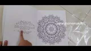 Mandala Coloring Book for Adults | Stress relief Mandala Art Kerala Homemaker 
