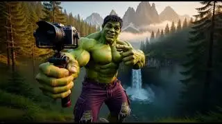 Hulk's first blog nature vlogging😂😂 Ai Hulk login  