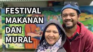 Festival Makanan dan Mural di Sheffield, Tasmania