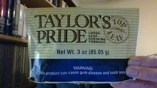 Chew Review Part 2 : Taylor's Pride