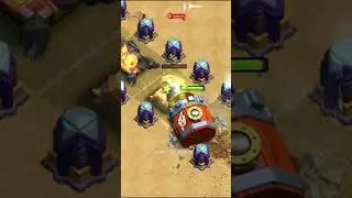 Battle Drill Vs Every Level Cannon | Clash of Clans #shorts #cocshorts