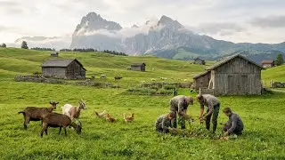 Simple Countryside Life ASMR | Peaceful Rural Village & Healing Slow Living