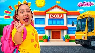 Hist&oacute;ria Engra&ccedil;ada para Crian&ccedil;as sobre Volta as Aulas | Back to School Story   MC Divertida