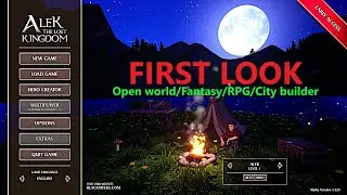Alek: The Lost Kingdom | FIRST LOOK | Day 1 in this Fantasy RPG City Builder
