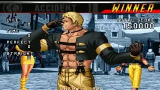 The King of Fighters '98 Ultimate Match HERO (1CC Level 8) - OROCHI TEAM Yashiro, Shermie, Chris