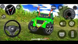 Dollar (Song) 😈 Modified Mahindra Thar Car Games : ( Gadi Wala Cartoon ) @GameZoneLive-t8d #game 