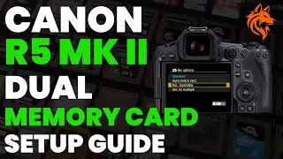 Canon R5 II - Separate RAW & JPEG Recording Options (Dual Card Setup)