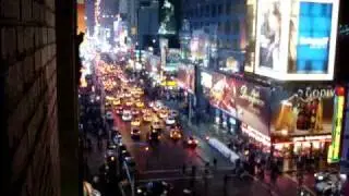 Fire Engine Stuck In New York City Traffic