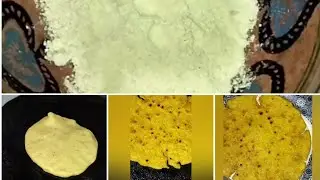 Making of handmade baisani roti | gramflour bread | #baisan #roti #gramflour #handmade #chefathome