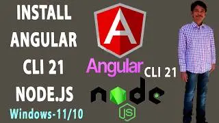 Angular Cli 21 and Node.js Installation Setup on Windows 11 ll 10