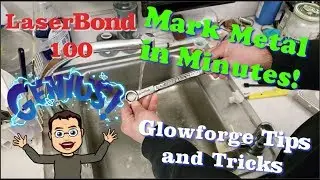 Mark Metal in Minutes using LaserBond 100 and your Glowforge