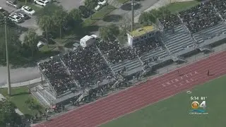 All-Clear Given At South Plantation High Following Bomb Threat Investigation