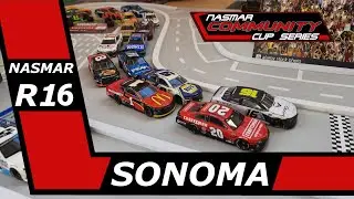 2022 NASMAR Community Cup Series R16 at Sonoma - Toyota/SaveMart 350 // Nascar Stop Motion