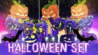 Pixel Gun 3D - Halloween Set Gameplay
