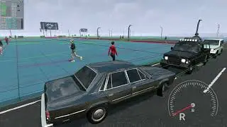 Pedestrian system + Traffic system | Range Engine (test without optimization)