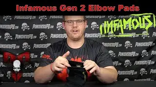 Infamous Gen 2 Elbow Pads Overview // Punisher's Paintball